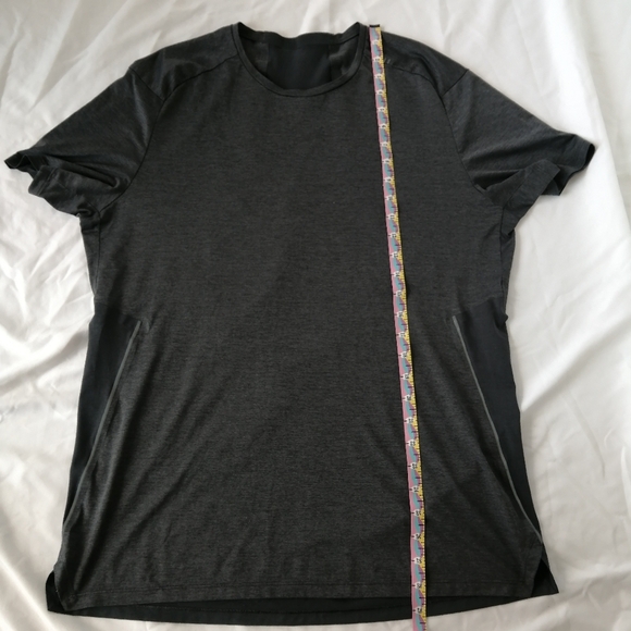 Lululemon Men's Fast and Free Short Sleeve Gray T-shirt Medium - Picture 15 of 16